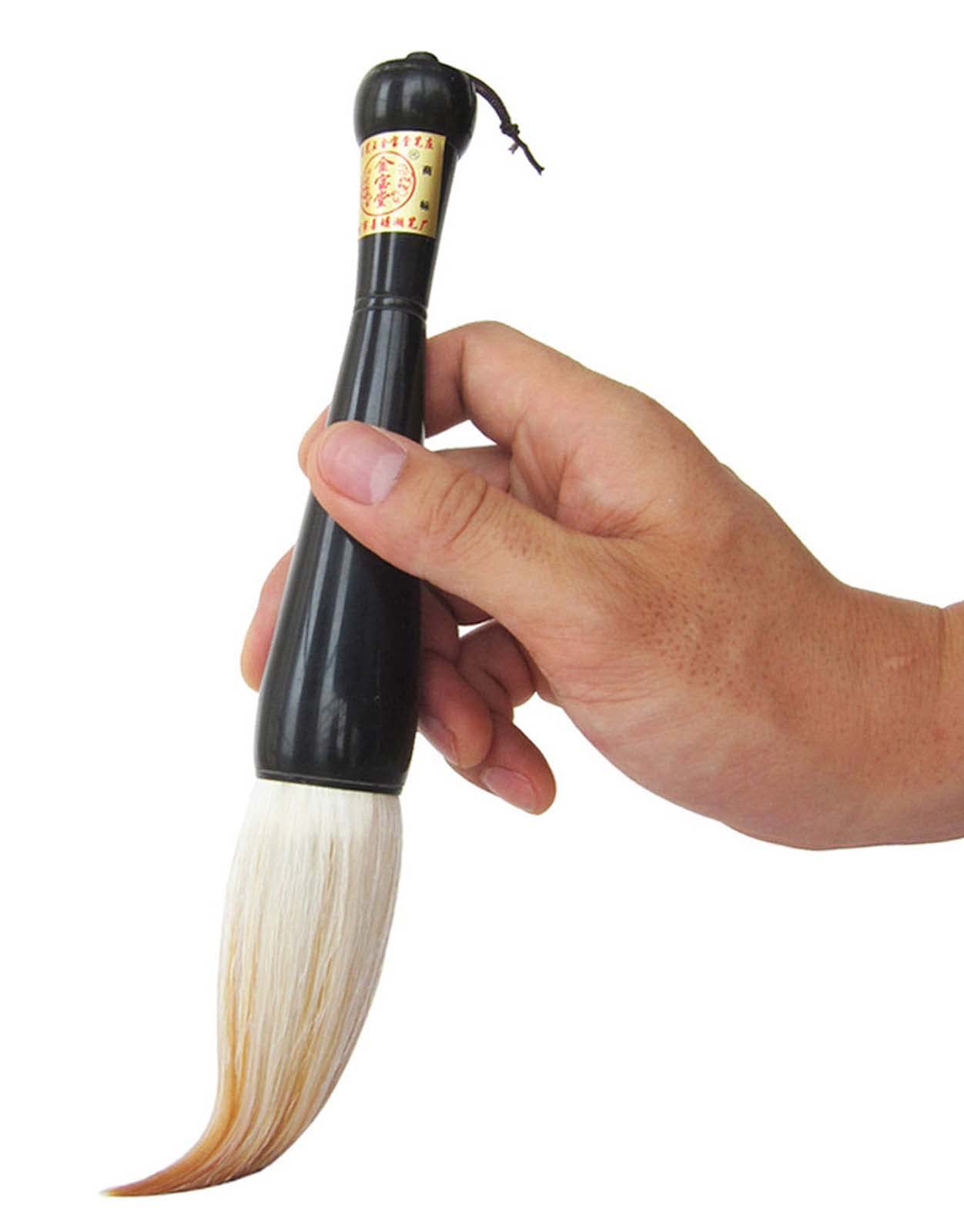 Excellent Chinese Writing Brush for Professional Calligrapy & Painting, High End Large Chinese Calligraphy Sumi Drawing Watercolor Kanji Brush