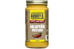 Aubrey D Condiments-Jalapeno Mustard, 375Ml
