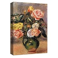 Canvas Wall Art Dance in The Country by Pierre-Auguste Renoir Canvas Prints Home Artwork Decoration for Living Room,Bedroom - 12x18 inches