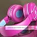 ARTIX GT7 Neckband Bluetooth Headphones in Ear - Magnetic Noise Cancelling Wireless Earbuds with Microphone - Sweatproof Sport Secure Fit Earphones with Mic for Gym, Running, Workout (Pink)