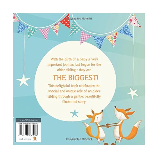 Youre-the-Biggest-keepsake-gift-book-celebrating-becoming-a-big-brother-or-sister-on-the-arrival-of-a-new-baby-Forget-Me-Not-Books-From-You-to-Me-PublishingHardcover--Illustrated-20-Feb-2017 You're The Biggest: Keepsake Gift Book Celebrating Becoming a Big Brother or Sister