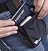 Travel Wallet RFID Safe Pouch - As Neck Stash Or Hidden Waist Belt Stash (Black)