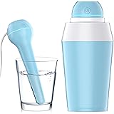 Portable Mini Humidifier USB Cool Mist Ultrasonic Humidifier with Water Bottle Premium Humidifying Unit with Whisper-Quiet Op