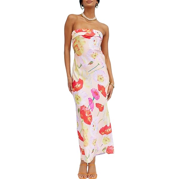 Amazon.com: AFRM Women's Marlo Tube Ruched Midi Dress, Colorblock Floral, M : Clothing, Shoes & Jewelry Amazon.com: AFRM Women's Marlo Tube Ruched Midi Dress, Colorblock Floral, M : Clothing, Shoes & Jewelry