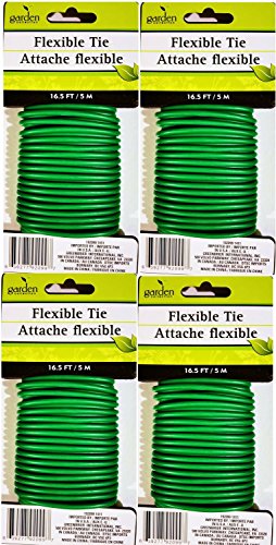 Green Garden Flexible Tie, 16.5 Ft. (4)
