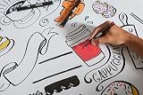 Sharpie Creative Marker Acrylic Paint Pens 12 Assorted Colours Bullet Tip view 3