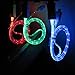 LAAGIE 4 PECES!LED Light Up Charging Cable Luminescent Lighting Charger Cord for Android System Smartphone, Samsung Galaxy S7 S7 Edge s6 s6 Edge S4 HTC LG Sony Xperia (4 PEECS)