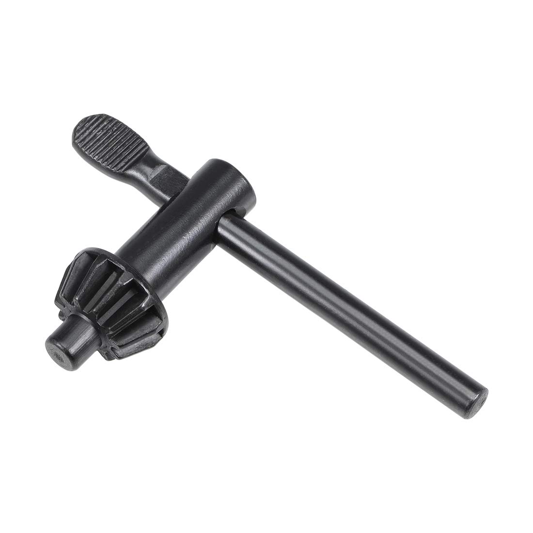 sourcing map Chuck Key 9mm Key 11 Teeth, Fits 1/4" Chuck, 9mm (0.354") Head, Black