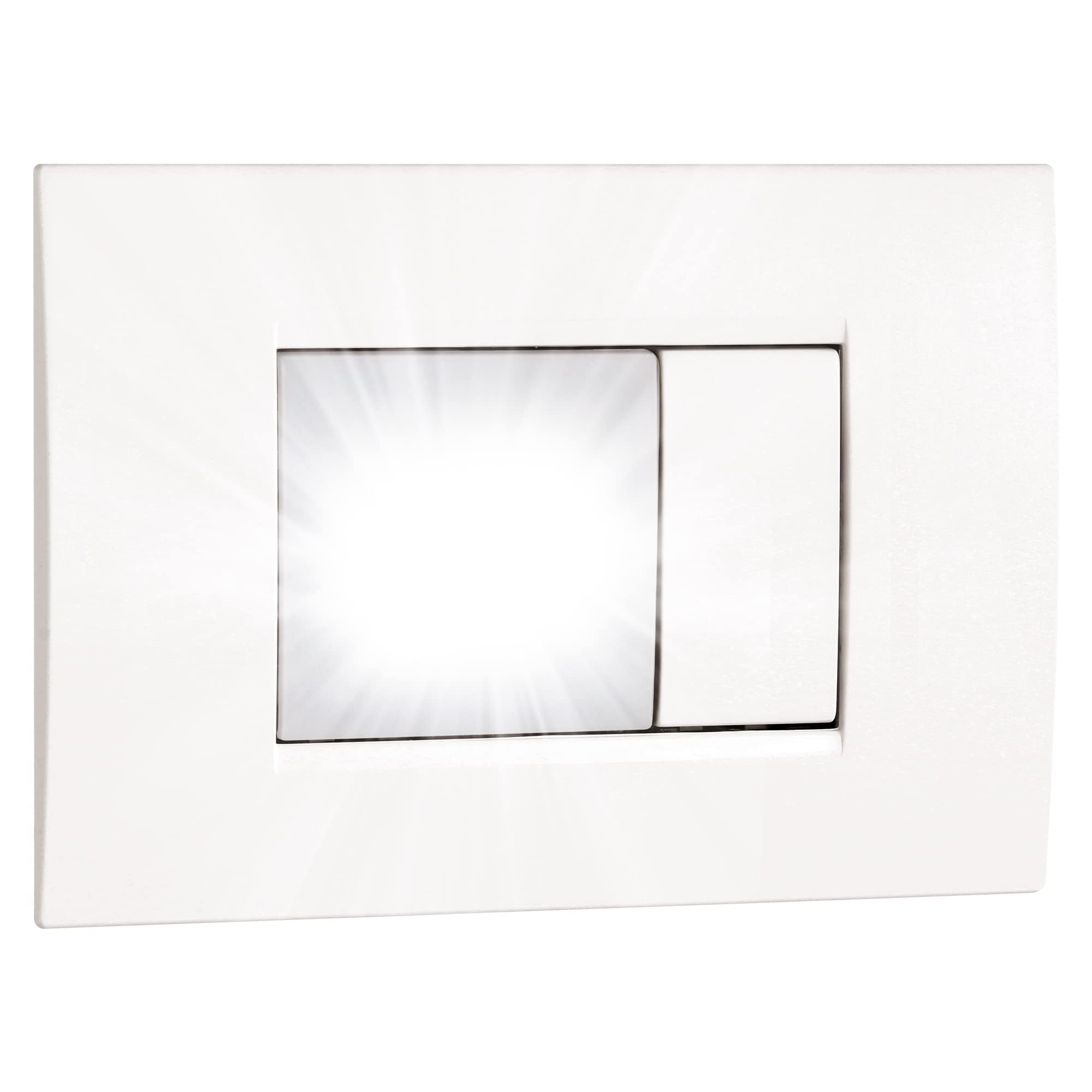 VEMER VE771300 Model Orion Emergency lamp, Flush-mounting, Color White Opal