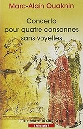 Concerto pour quatre consonnes sans voyelles