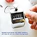 AFUNTA 4 Digit Hand Tally Counters with Lanyards, 4 Pack Mechanical Lap Trackers Manual Clickers with Metal Finger Ring Hoop Holder and Black Strings - Silver