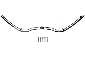 Areyourshop Performance Machine Black Windshield Trim for Harley Road Glide FLTR 1998-2013, FLTRI 1998–2006, FLTR 1998–2003, 