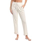 N Natori Women's Tranquility-Waffle Tapered Pants Inseam 29"