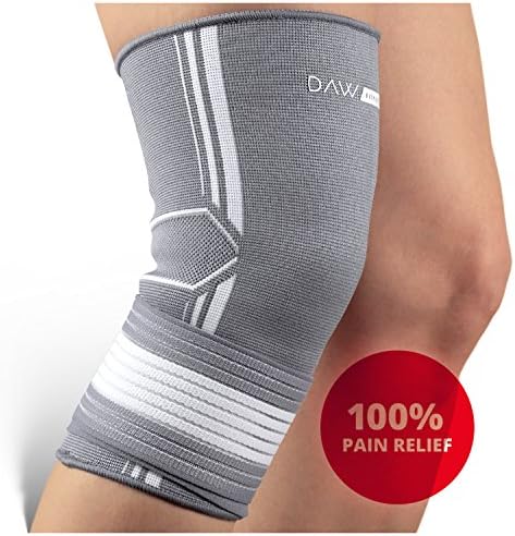 DawFitness Adjustable Knee Brace &amp; Patella Support for Fitness