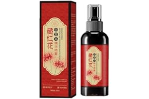 Saffron Essence Spray, Herbal Extracts Hair Serum, Saffron And Polygonum Multiflorum Essence Spray, Natural Plant Hair Spray,