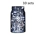 Jofan 10 Sets Battery Operated LED String Lights 30 Micro Leds on 10 Feet Long Silver Wire Cool White LED Starry String Light Fairy Party Decor