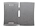 Xcivi PU Leather Folio Cover for Boogie Board Jot 8.5-inch LCD Writing Tablet, (Black)