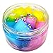 Gloous Fruit Coconut Mud Mixing Cloud Slime Squishy Putty Scented Stress Kids Clay Toy (Colorful)