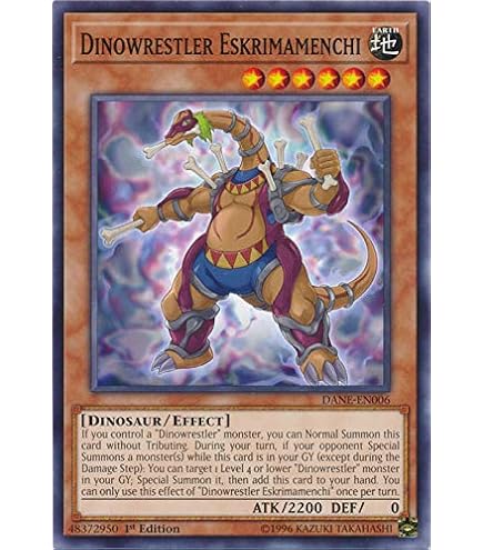 Yu-Gi-Oh! Einzelkarte – Dinowrestler Capaptera (SOFU-EN007, Common, Unlimited Edition)