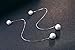 LOCHING Fashion Ice Flower Pearl 925 Sterling Silver Earrings Crystal Snowflake Long Line Earrings Earrings (Pearl)