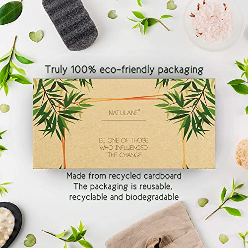 Premium 500 Biodegradable Bamboo Cotton Swabs Zero Waste Disposable