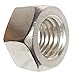 3/8-16 Finished Hex Nuts, Stainless Steel 18-8, Plain Finish, Quantity 50 by Fastenere