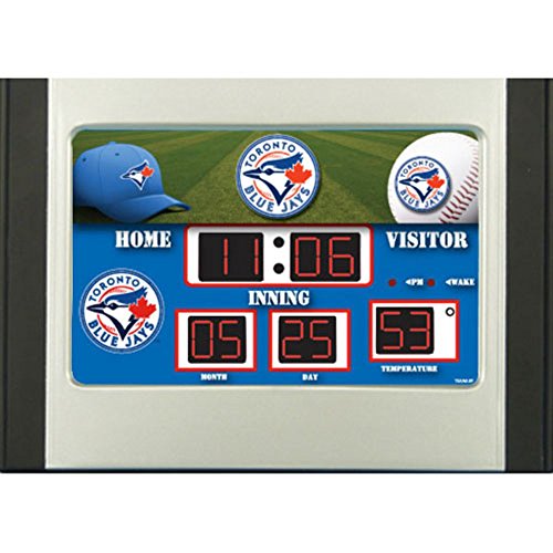 Team Sports America MLB Scoreboard Desk Clock