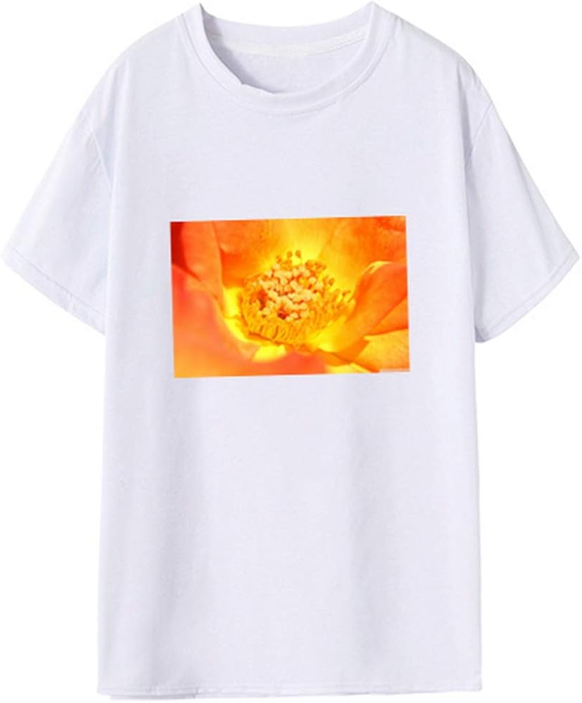 HENGQIANG Wearable TShirt ClothesDurable Tshirtloose T