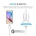 Quick Charge 2.0 Car Charger, Maxboost 30W USB Charger 2.4A w/ QC 2.0 MicroUSB Cable for Galaxy S9 S8 Plus/S7 Edge, Note 5 8,HTC One A9,LG G6 G5 V10 V20,Nexus 5X 6P, Pixel 2 XL, iPhone X 8 7 6s -White