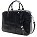 Floto Venezia Slim Black Briefcase Attache Lap-top Case