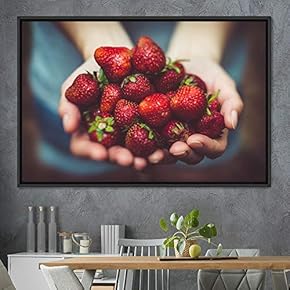 signwin Framed Canvas Wall Art Fruity Citrus Colorful...