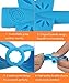 Training Grips, Firesara Original Handwriting Correction Finger Exclusive Wings Design Assorted Grip Trainer for Righties Kids or Children or Preschoolers or Adults (4PCS)