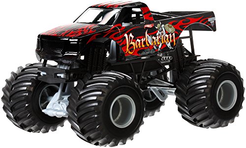 Hot Wheels Monster Jam Barbarian Diecast Vehicle, 124 Scale