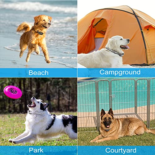 COVONO GPS Wireless Dog Fence, 2023 Upgraded Electric Pet Containment System, Waterproof and