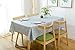 LEEVAN Heavy Weight Vinyl Rectangle Table Cover Wipe Clean PVC Tablecloth Oil-Proof/Waterproof Stain-Resistant-54X72 Inch - 137X185 cm(Small Bird)