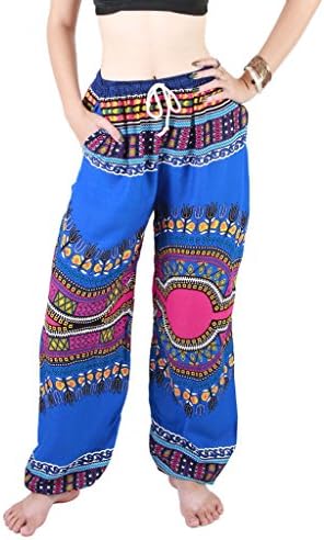 Boho Hippie Beach Gypsy Yoga Harem Trousers Aladdin Smock Pants African Dashiki