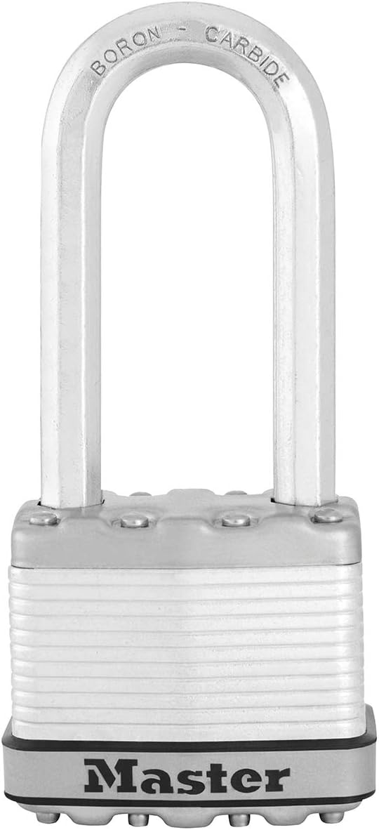 MASTER LOCK Hochsicherheits Vorhängeschloss [Schloss mit Schlüssel