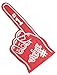 Astek 18 Inch We're Number 1 Finger Team Color Cheerleading Foam Hand Pompom for Sports