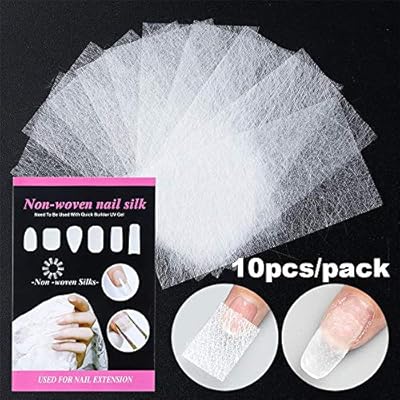 10pcs Nail Art Fiberglass Non Woven Silk Wrap Extension Tips Building Nail Form French Acrylic Tip Uv Gel Form Manicure Tool Buy Online At Best Price In Uae Amazon Ae
