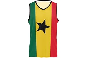 KLL Basketball Sweatshirt Home and Away Baseball Jersey Women for Men and Women Uniform Gifts Black Ghana Flag Ghanaian