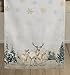 Maison d' Hermine Table Runner 100% Cotton Double Layer Table Runners 108 inches Long Decorative for Home Kitchen Dining Party Baby Shower Wedding Bridal Shower (Deer in The Woods, 14.50