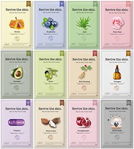 LABUTE Revive The Skin Mask Sheet (12 kinds mask sheet (12EA))