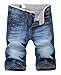 Easy Mens Fashion Denim Shorts Casual Jeans Summer Half Pant Beach