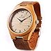 LYMFHCH Moon Phase Astronomy Space Watch Unisex Leather Quartz - Black Gold (Brown)