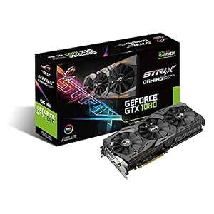 Image of ASUS GeForce GTX 1080 8GB ROG Strix Graphics Card (STRIX-GTX1080-8G-GAMING)