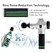 Massage Gun Deep Tissue Percussion Muscle Massager for Pain Relief, Handheld Electric Body Massager with 20 Adjustable Speed, 6 Head, Quiet & Comfortable Muscle Soreness Relieves, Silver