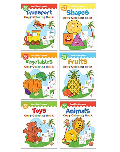 Download Colouring Books Super Boxset Pack Of 6 Crayon Copy Colour Books For Kids Creative Crayons Series A Pack Of 6 Crayon Copy Colour Books Buy Online In Bahamas At Bahamas Desertcart Com Productid 75991477