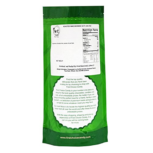 image for FirstChoiceCandy Gourmet Roasted & Salted Macadamia Nuts, 1 Pound, 1 P
