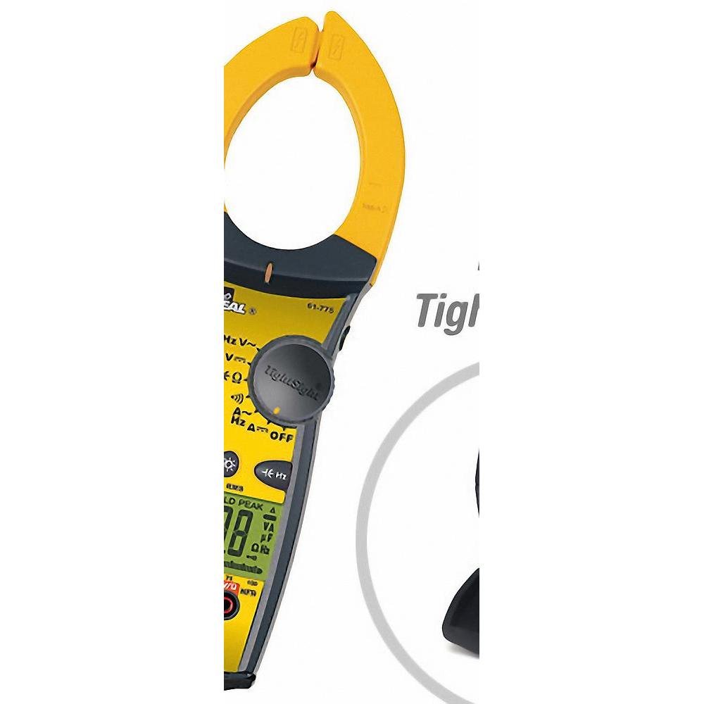 True Rms Current Switches Mua IDEAL Electrical 61-775 1000 Amp TightSight Clamp Meter AC/DC with ...