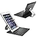 iPad Case, iPad Keyboard Case [NOT for iPad 5, iPad Air, iPad Mini, iPad Pro] New Trent Airbender 1.0 Bluetooth Clamshell iPad Keyboard Case w/ 360 Rotation for iPad 4, iPad 3, iPad 2 ONLY